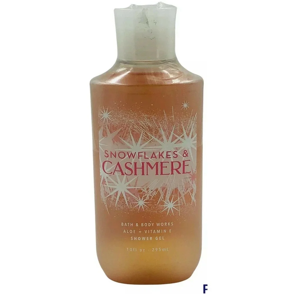 Bath & Body Works Snowflakes & Cashmere Shower Gel Wash 10 fl.oz - Picture 1 of 5